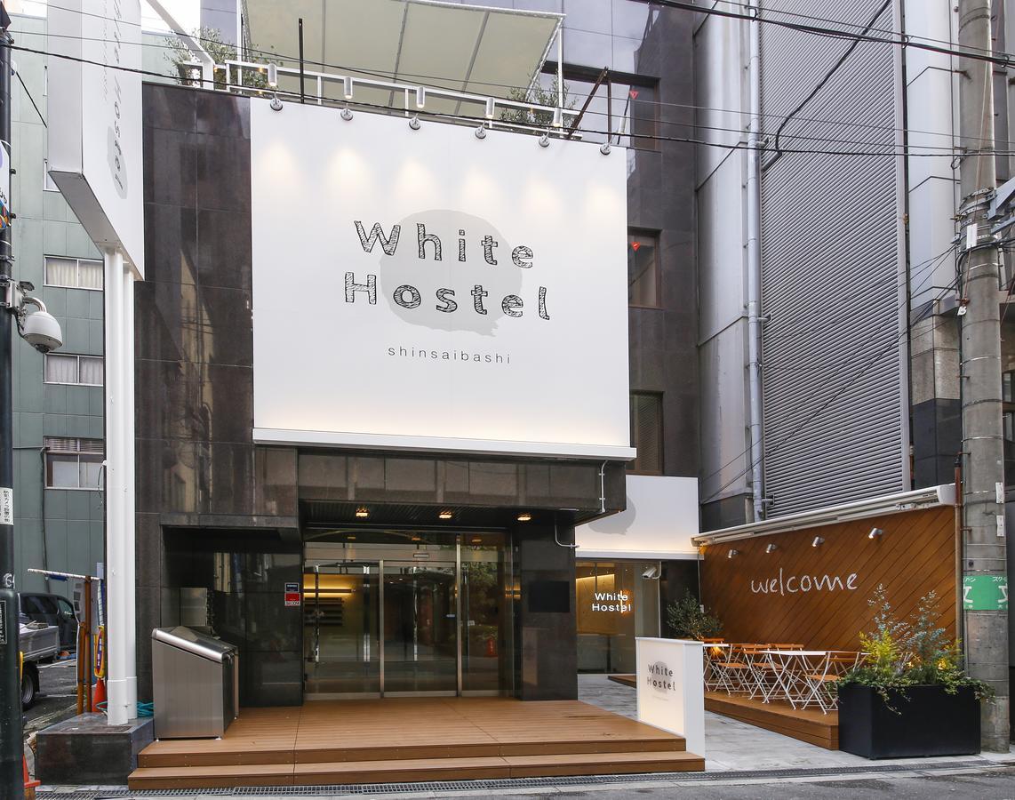 White Hostel Shinsaibashi أوساكا المظهر الخارجي الصورة